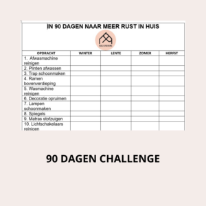 90 dagen challenge!
